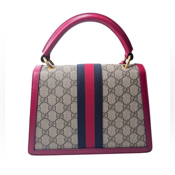 Gucci GG Supreme Monogram Small Queen Margaret Top Handle Bag - Picture 5 of 15